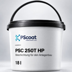 PSC 250T HP, 18-l-Eimer, Beschichtung für den Anlagenbau